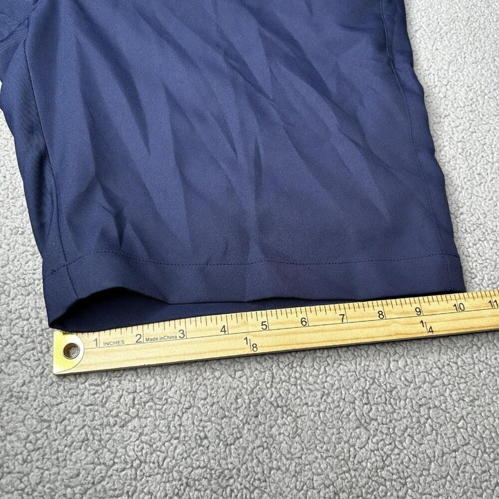 Peter Millar Shorts Mens 34 Navy Salem Classic Fit Crown Golf Stretch Wicking 9" - Picture 12 of 12